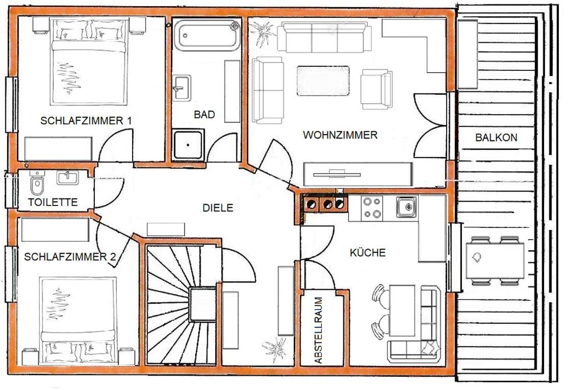 גרובמינג Appartement Panorama מראה חיצוני תמונה